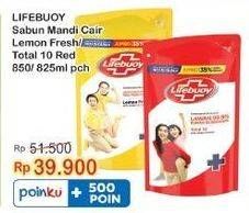 Promo Harga Lifebuoy Body Wash Lemon Fresh, Total 10 850 ml - Indomaret