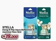Promo Harga Stella Hang N Flip Pengharum Mobil Aqua Reflection, Jasmine 9 ml - Yogya