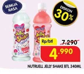 Promo Harga Nutrijell Jelly Shake All Variants 340 ml - Superindo
