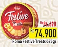 Promo Harga Roma Festive Treats 675 gr - Hypermart