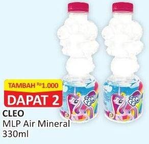 Promo Harga CLEO Air Minum MLP 330 ml - Alfamart