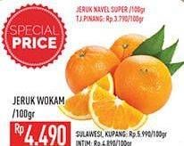 Promo Harga Jeruk Wokam per 100 gr - Hypermart