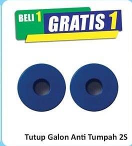 Promo Harga Tutup Galon Anti Tumpah per 2 pcs - Hari Hari