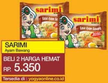 Promo Harga Sarimi Mi Instan Ayam Bawang 75 gr - Yogya