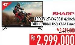 Promo Harga SHARP 2T-C42BB1i | Android TV 42"  - Hypermart