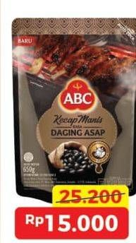 Promo Harga ABC Kecap Manis Daging Asap/Seafood  - Alfamart