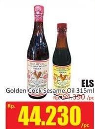 Promo Harga ELS Golden Cock Sesame Oil 315 ml - Hari Hari