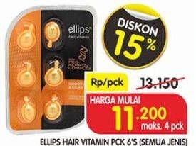 Promo Harga ELLIPS Hair Vitamin All Variants 6 pcs - Superindo