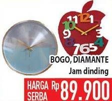Promo Harga Bogo / Diamante Jam Dinding  - Hypermart