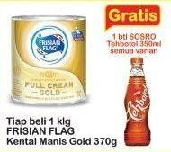 Promo Harga Frisian Flag Susu Kental Manis Gold 370 gr - Indomaret
