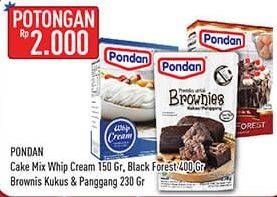 Promo Harga Pondan Whip Cream/Cake Mix/Brownies Kukus/Panggang  - Hypermart