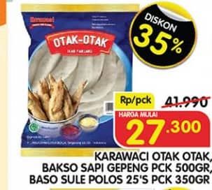 Promo Harga Karawaci Bakso/Otak Otak  - Superindo