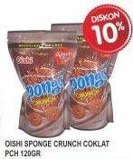 Promo Harga OISHI Sponge Crunch Coklat 120 gr - Superindo