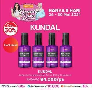 Promo Harga KUNDAL Macadamia Damage Care Solution Premium Hair Essential Oil All Variants 100 ml - Guardian