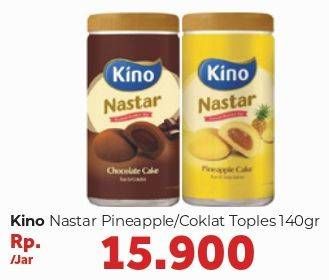 Promo Harga KINO Nastar Pineapple, Chocolate 140 gr - Carrefour