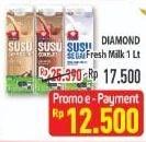 Promo Harga DIAMOND Fresh Milk 1000 ml - Hypermart