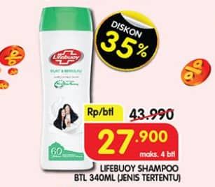 Promo Harga Lifebuoy Shampoo 340 ml - Superindo