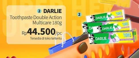 Promo Harga Darlie Toothpaste Double Action Multicare 180 gr - Guardian