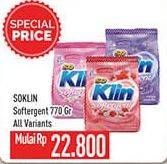 Promo Harga SO KLIN Softergent All Variants 770 gr - Hypermart