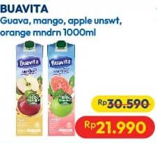 Promo Harga Buavita Fresh Juice Guava, Mango, Apple, Orange 1000 ml - Hypermart