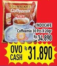 Promo Harga Indocafe Coffeemix per 30 sachet 20 gr - Hypermart