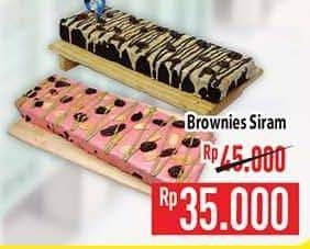 Promo Harga Brownies Siram  - Hypermart