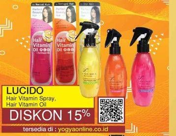 Promo Harga Lucido-L Hair Vitamin Spray/Oil  - Yogya