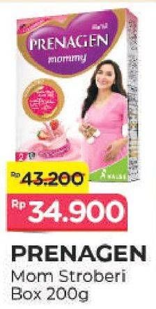 Promo Harga Prenagen Mommy Lovely Strawberry 200 gr - Alfamart