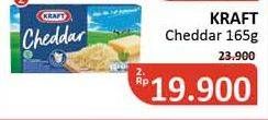 Promo Harga KRAFT Cheese Cheddar 165 gr - Alfamidi