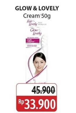 Promo Harga Glow & Lovely (fair & Lovely) Multivitamin Cream 50 gr - Alfamidi