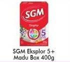 Promo Harga SGM Eksplor 5+ Susu Pertumbuhan Madu 400 gr - Alfamart