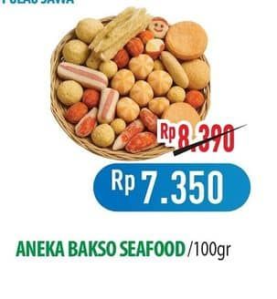 Promo Harga Aneka Bakso Seafood per 100 gr - Hypermart