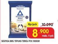 Promo Harga Bogasari Tepung Terigu Segitiga Biru 1 kg - Superindo