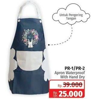 Promo Harga Apron Waterproof  - Lotte Grosir