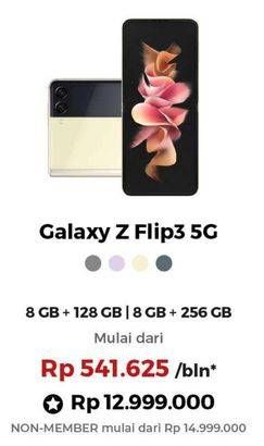 Promo Harga SAMSUNG Galaxy Z Flip3 5G  - Erafone
