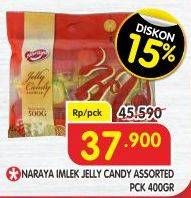Promo Harga NARAYA Jelly Candy Assorted 400 gr - Superindo