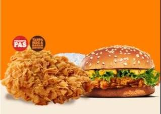 Promo Harga Burger King Chicken Burger  - Burger King