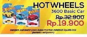 Promo Harga HOT WHEELS Basic Car 3600  - Yogya