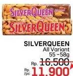 Promo Harga Silver Queen Chocolate All Variants 55 gr - LotteMart