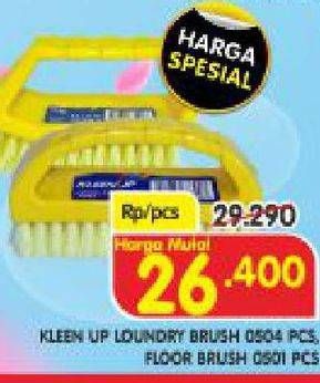 Promo Harga KLEEN UP Brush 0501, 0504  - Superindo