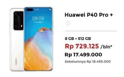 Promo Harga HUAWEI P40 Pro Plus  - Erafone