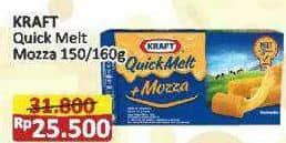 Promo Harga Kraft Quick Melt Mozza 165 gr - Alfamart
