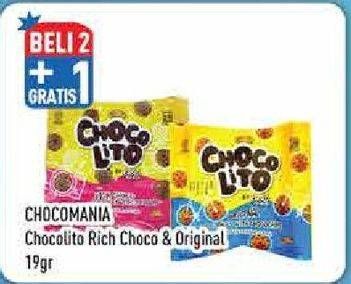 Promo Harga SOBISCO Choco Lito Rich Choco, Original 19 gr - Hypermart