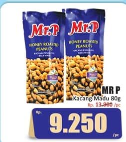 Promo Harga Mr.p Peanuts Madu 80 gr - Hari Hari