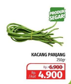 Promo Harga Kacang Panjang Hijau 250 gr - Lotte Grosir