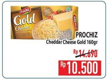 Promo Harga PROCHIZ Gold Cheddar 170 gr - Hypermart