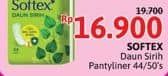 Promo Harga Softex Pantyliner Daun Sirih Regular 44 pcs - Alfamidi