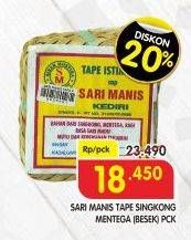 Promo Harga SARI MANIS Tape Singkong Mentega Besek  - Superindo