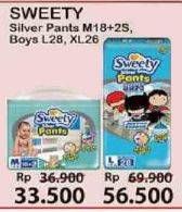 Promo Harga Sweety Silver Pants Boys L28, XL26  - Alfamart