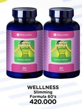 Promo Harga Wellness Slimming Formula 60 pcs - Watsons